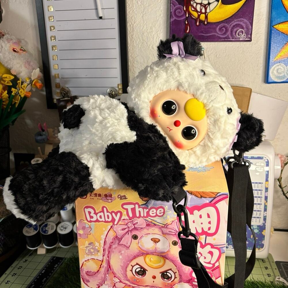 Baby Three Panda Backpack